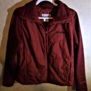 Columbia Sportswear Medium Red Coat Jacket